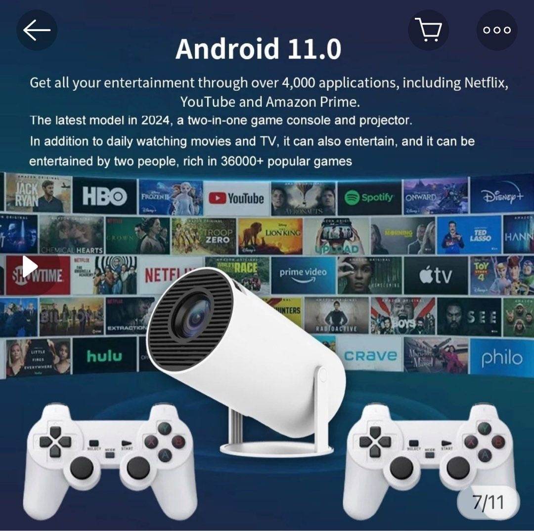 2.4G Wireless Game Projector - DMC Wholesale