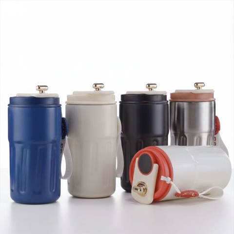 Smart Temperature Insulated Travel Coffee Mug (450ml)