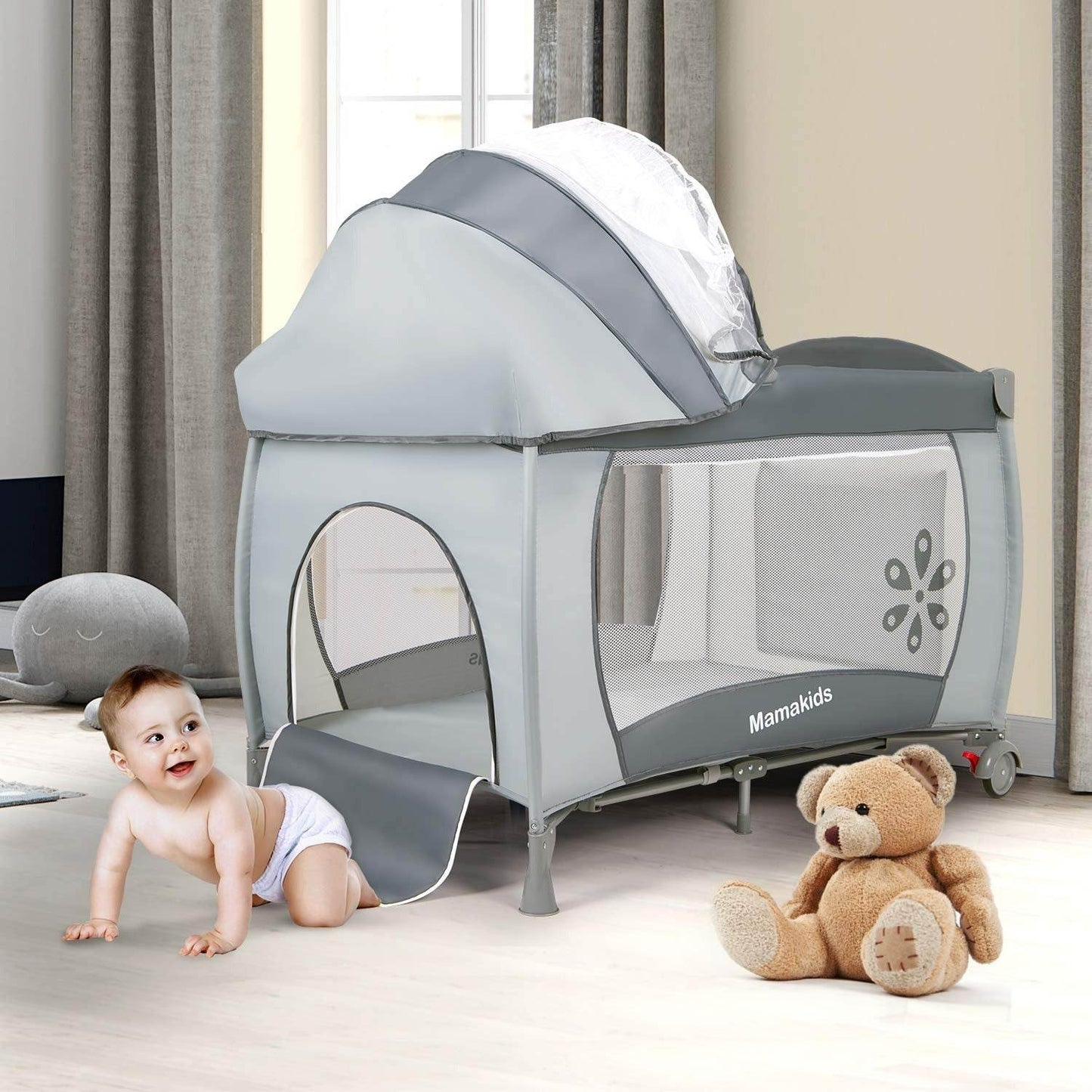 Portable and Foldable Baby Travel Crib - DMC Wholesale