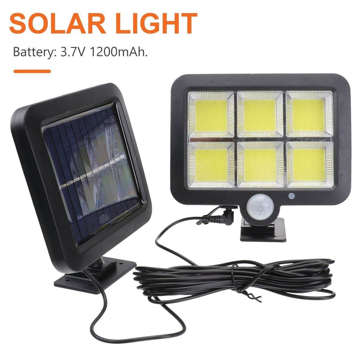 Outdoor Split Solar Panel Lamp - DMC Wholesale