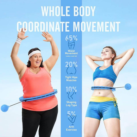 Smart Weighted Hula Hoop (Random Colour) - Alt View