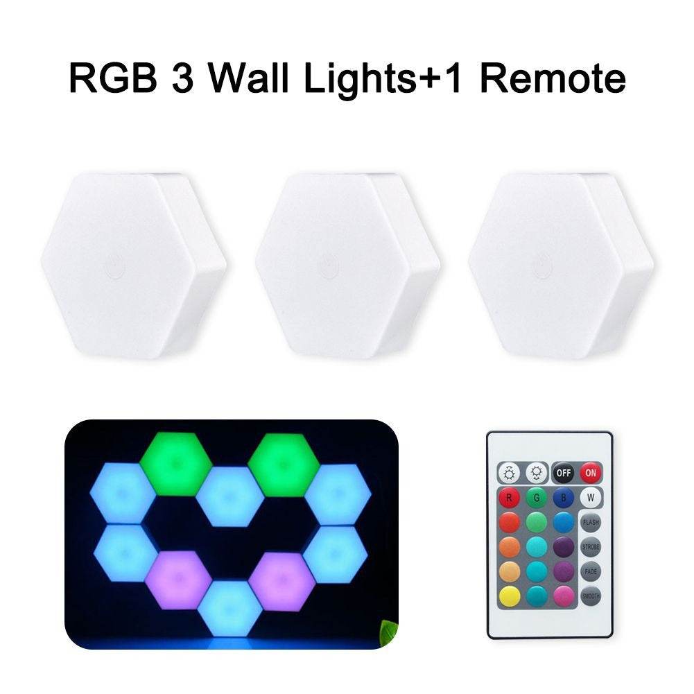 Smart Touch rechargeable Led Light Set (3 pcs) - DMC Wholesale