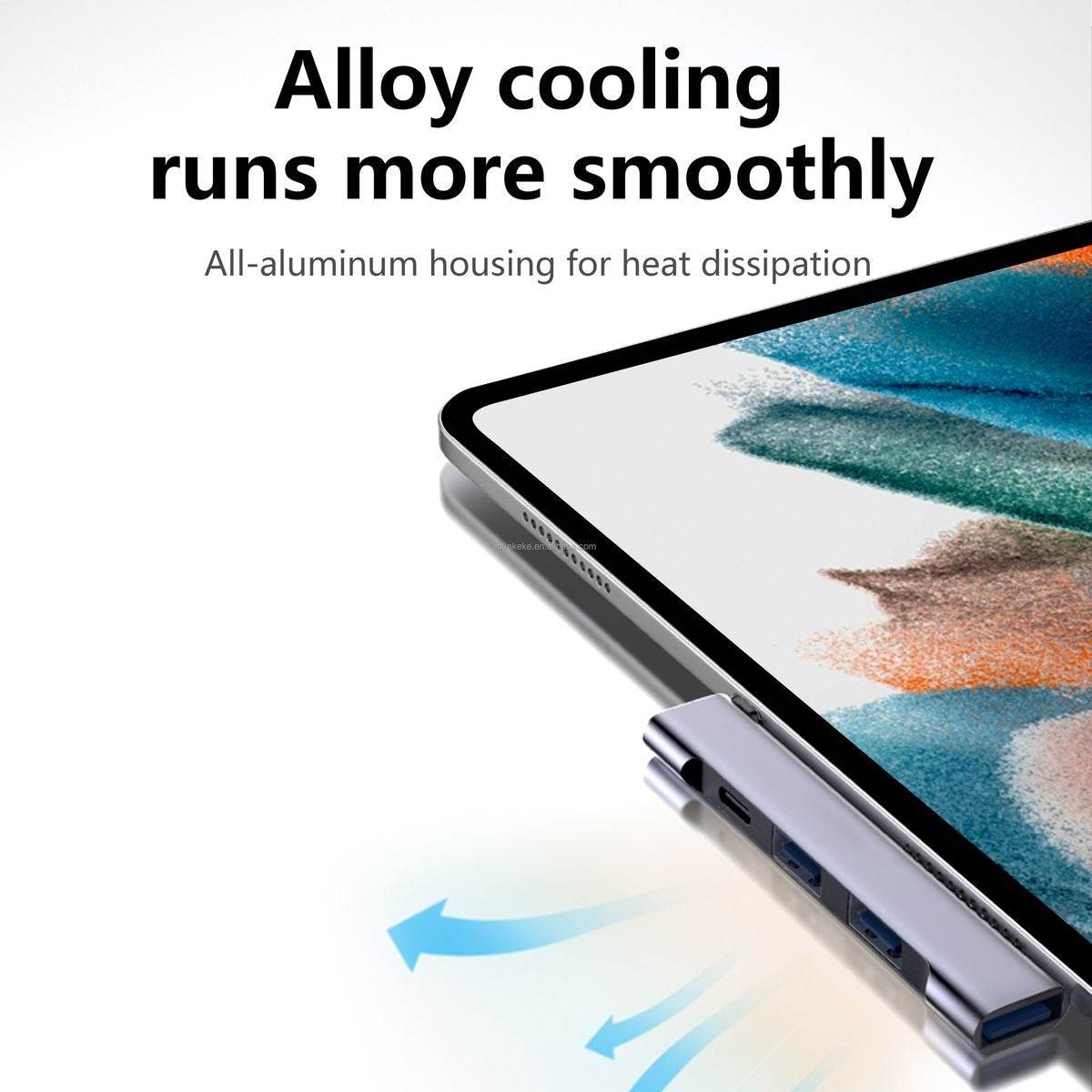 4 in 1 USB C Hub WIth 4 USB Ports - DMC Wholesale