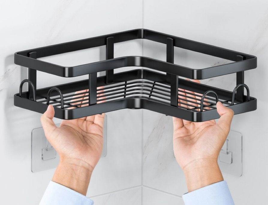 Stainless Steel Partitioned Shower Rack (5 pcs) - DMC Wholesale