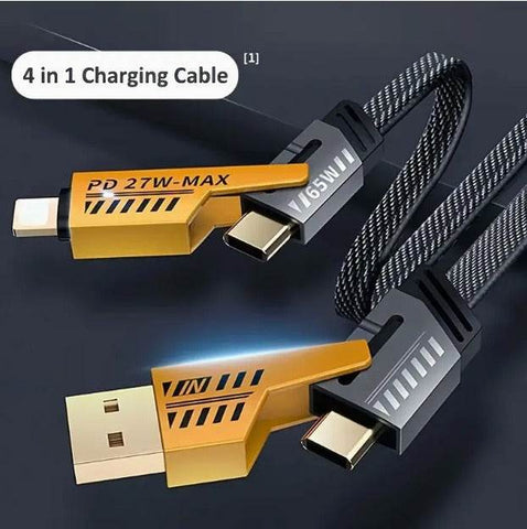 4In1 Premium Fast Charging Cable - Alt View