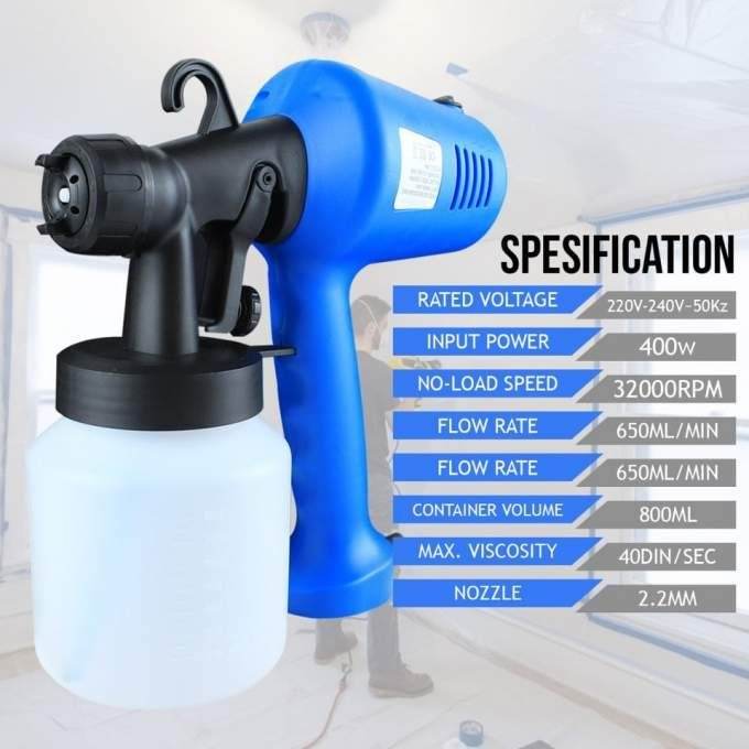 Electric Paint Sprayer With Paint Tank - DMC Wholesale