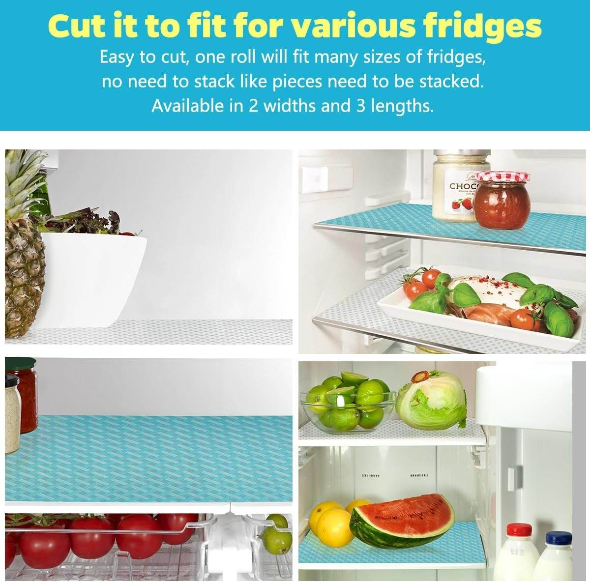 Refrigerator Drawer Mats (6 pcs) - DMC Wholesale