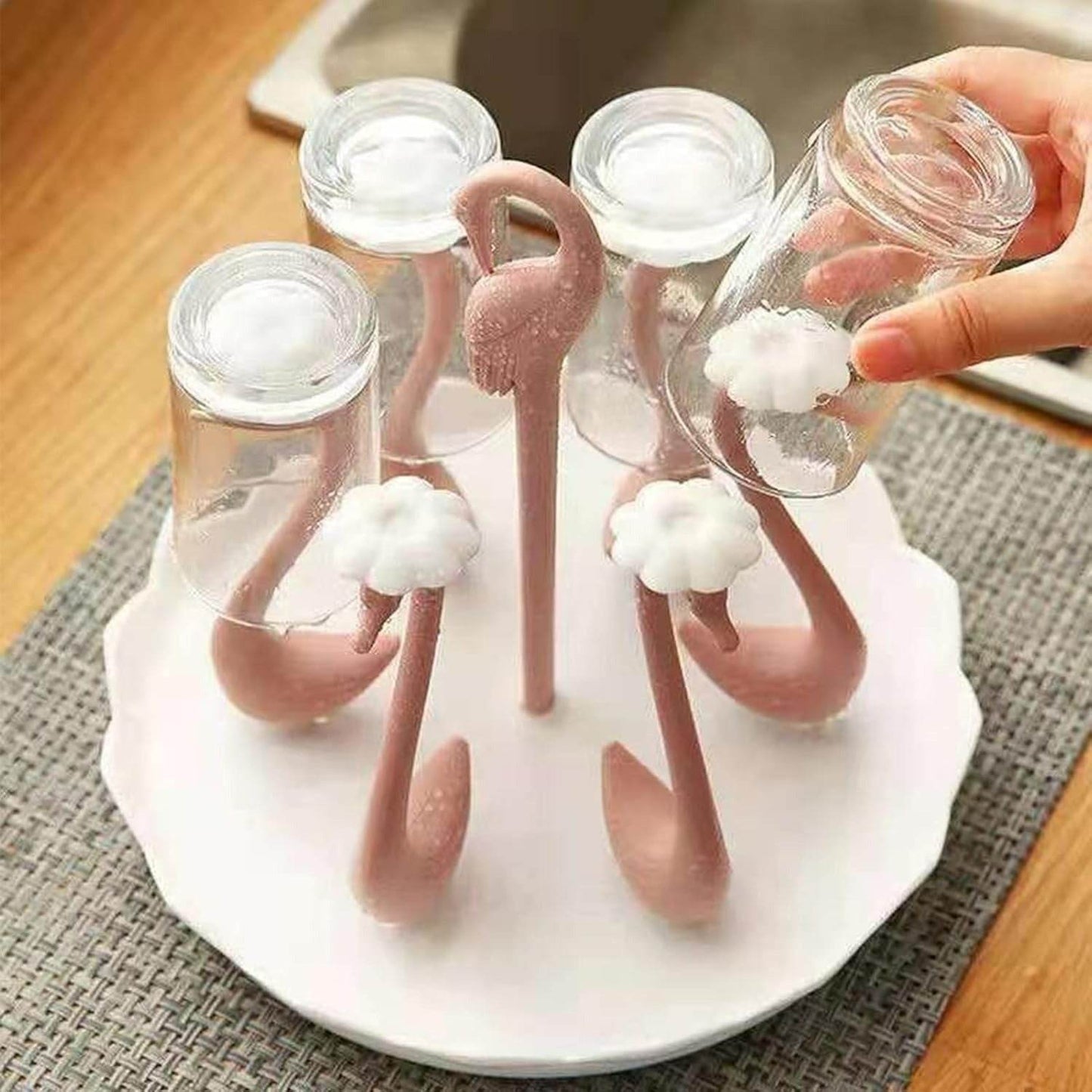 Rotating Glass Holder - DMC Wholesale