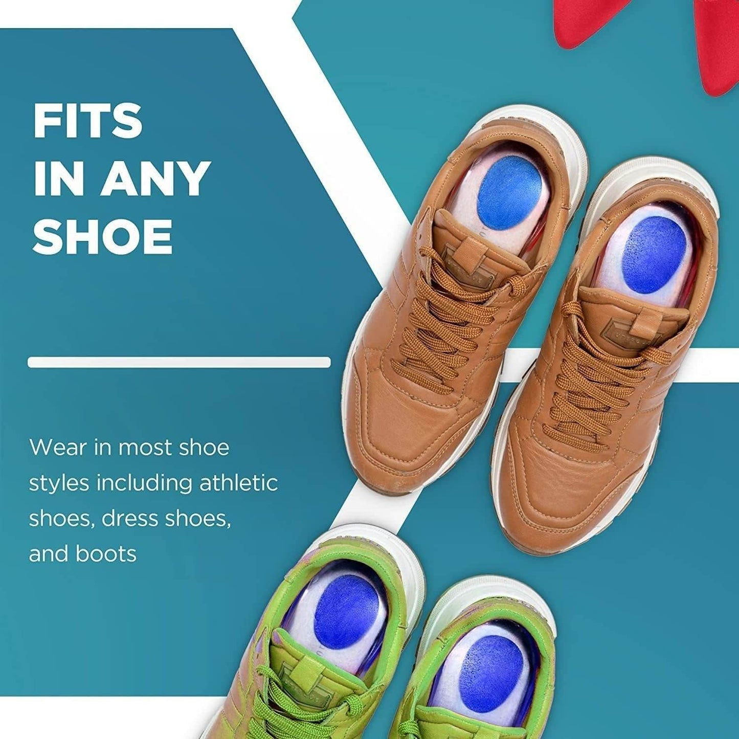 Silicone Healthy Heel Insole (2 pcs) - DMC Wholesale