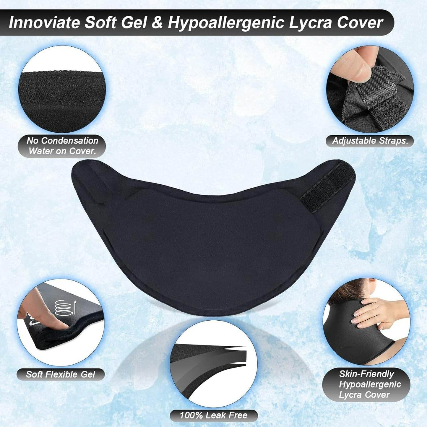 Reusable Hot Cold Neck Pack Wrap - DMC Wholesale