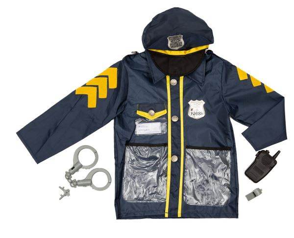 Police Officer Costume for Children - DMC Wholesale