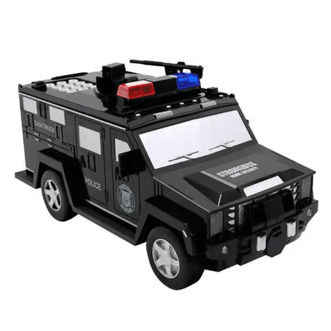 Police truck money safe - Alt View