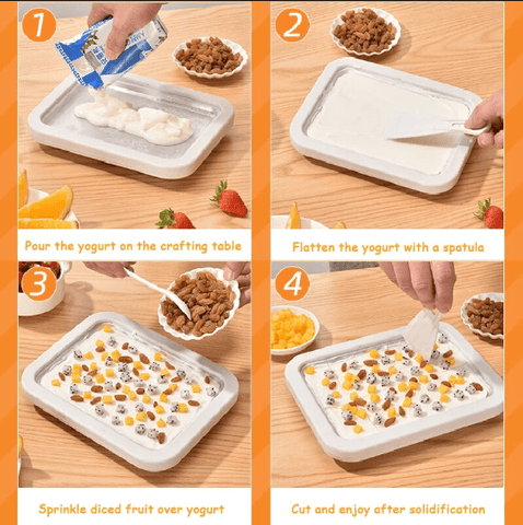 Ice Cream Maker Pan - Alt View