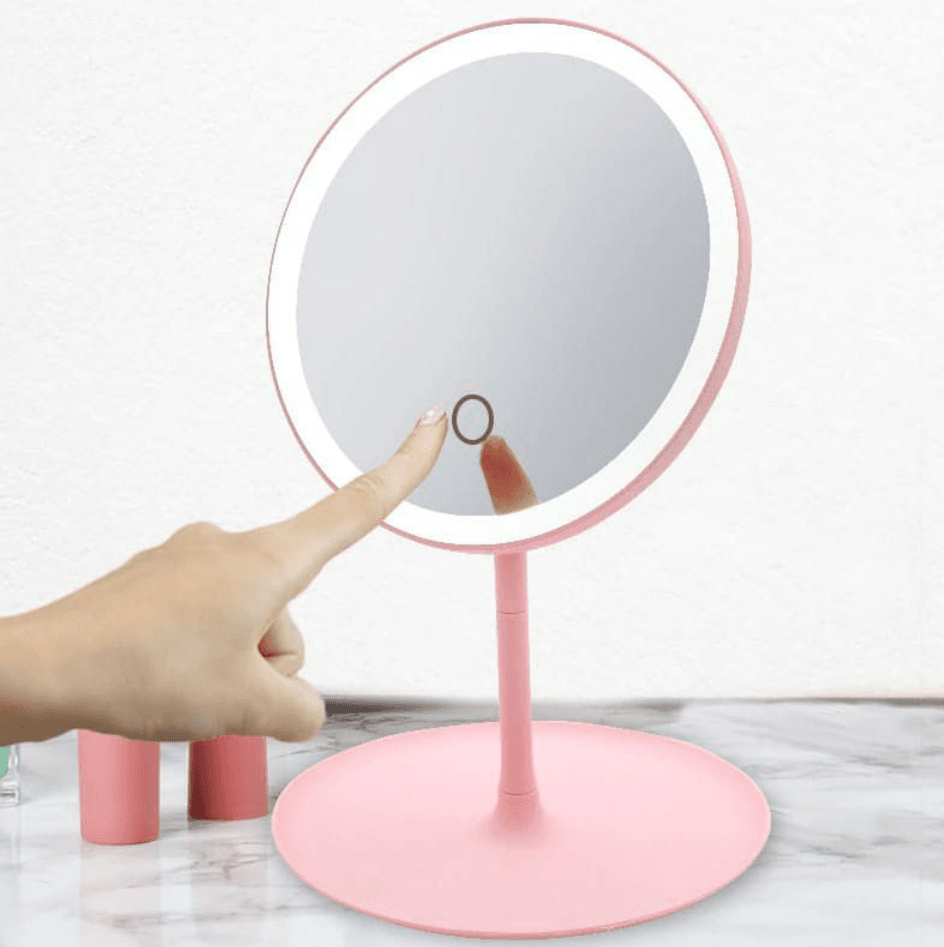 LED Round Make Up Mirror - DMC Wholesale