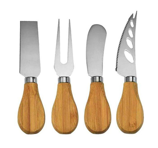 Cheese Knife Set (Set B)(4 pcs) - DMC Wholesale
