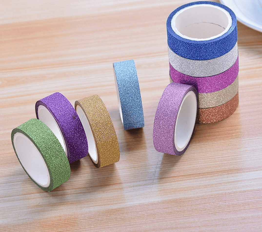Glitter Tape (10 pcs) - DMC Wholesale