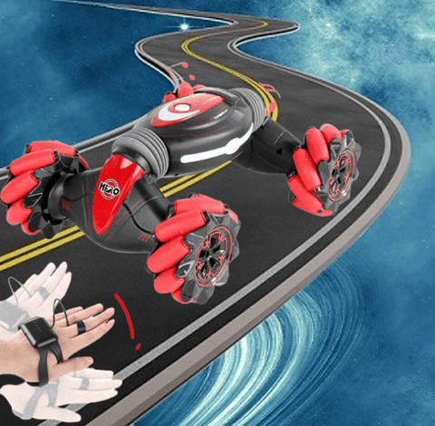 Hand Gesture Remote Control Car - Alt View