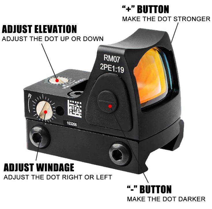 Airsoft Glock Tactical Red Dot Sight - DMC Wholesale