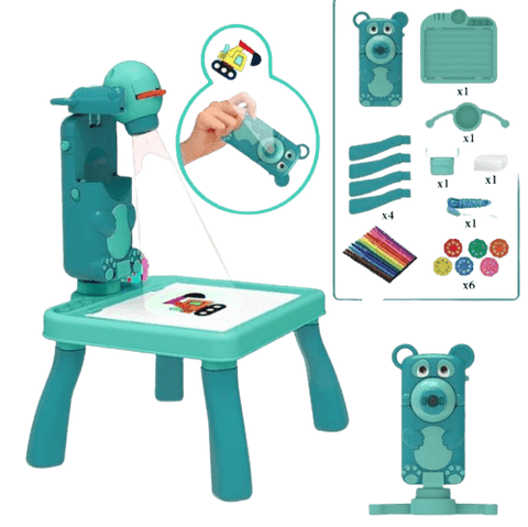 3in1 Projection Painting Table With Camera - Alt View