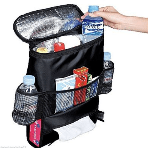 Car Back Seat Organizer with Cooler Bag - DMC Wholesale