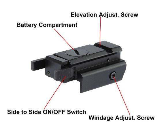 Outdoor Red Dot Laser Sight Scope - DMC Wholesale