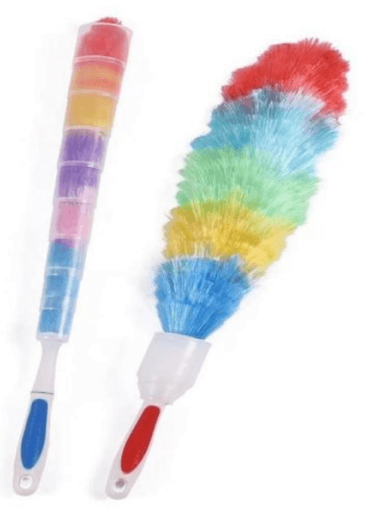 Feather Duster with Retractable Cover (65cm) - DMC Wholesale