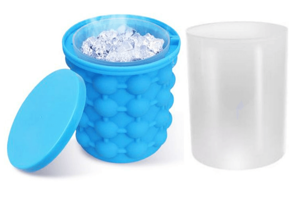 2in1 Magic Silicone Ice Cube Bucket Genie - DMC Wholesale