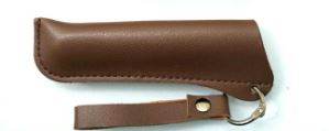 Outdoor Switchblade With Leather Pouch (Each) - DMC Wholesale