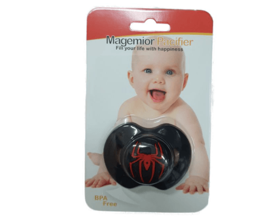 Superhero Pacifier Baby Soother With Unique Shape - DMC Wholesale