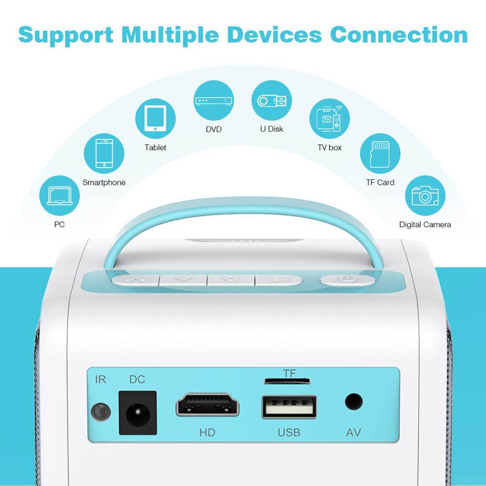 Mini Portable Projector (Q2) - DMC Wholesale