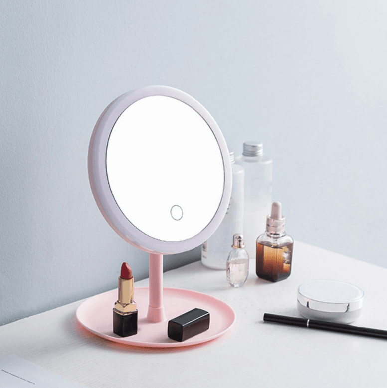 LED Round Make Up Mirror - DMC Wholesale