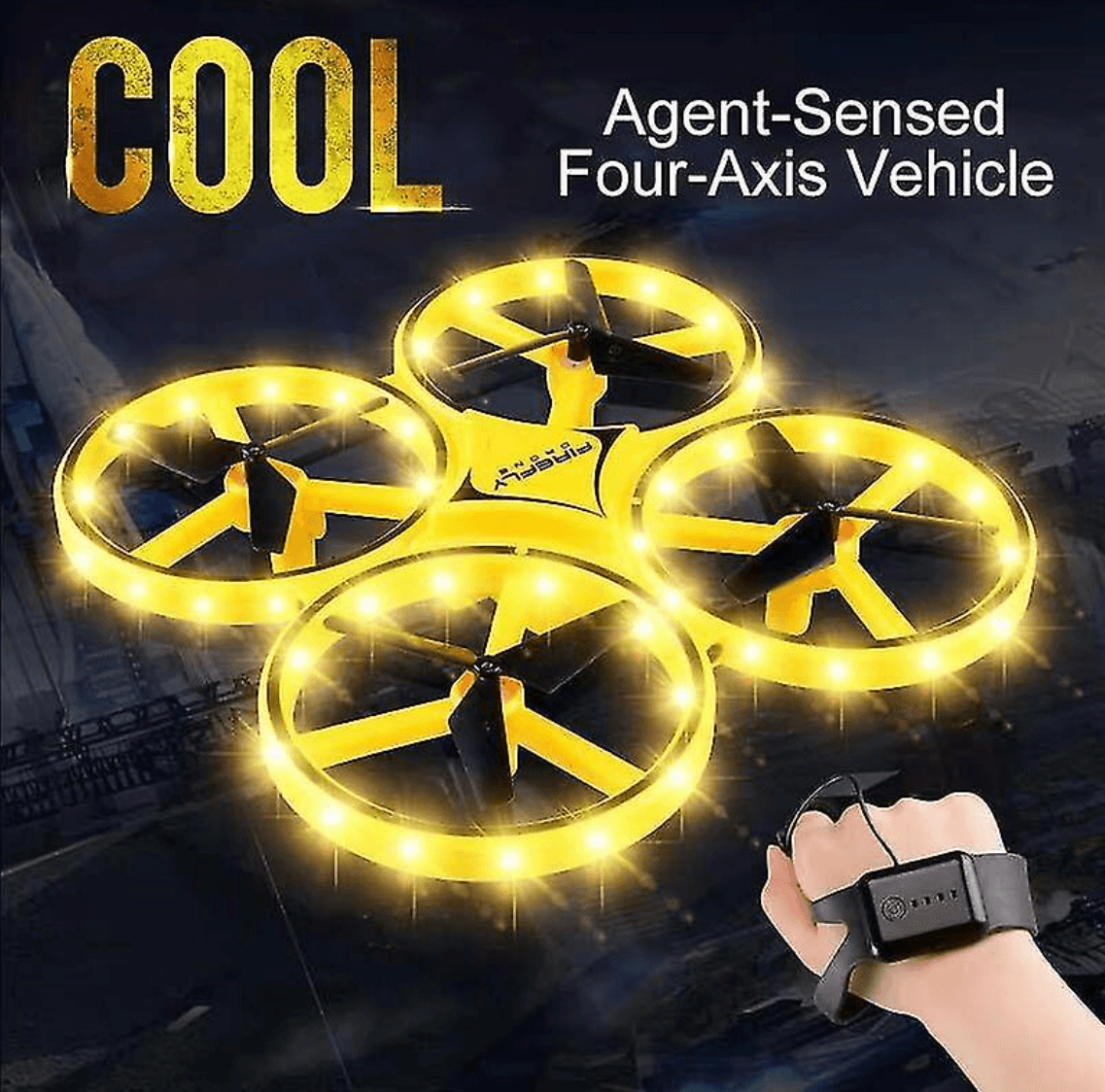 Drone Gravity Sensor Remote Control Quadcopter - DMC Wholesale