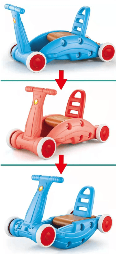 3in1 Rocking Car Walker For Children - DMC Wholesale