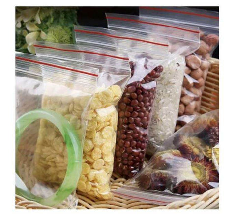 Medium Zipper Seal Freezer Bags (25 pcs) - Alt View