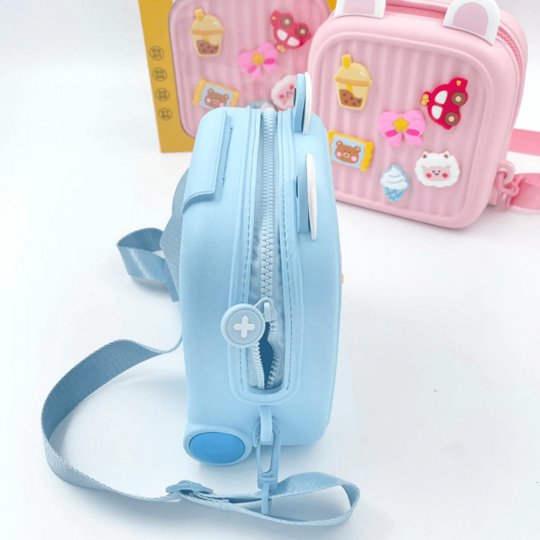 Cute Lightweight Waterproof Backpack For Children (Blue) - DMC Wholesale
