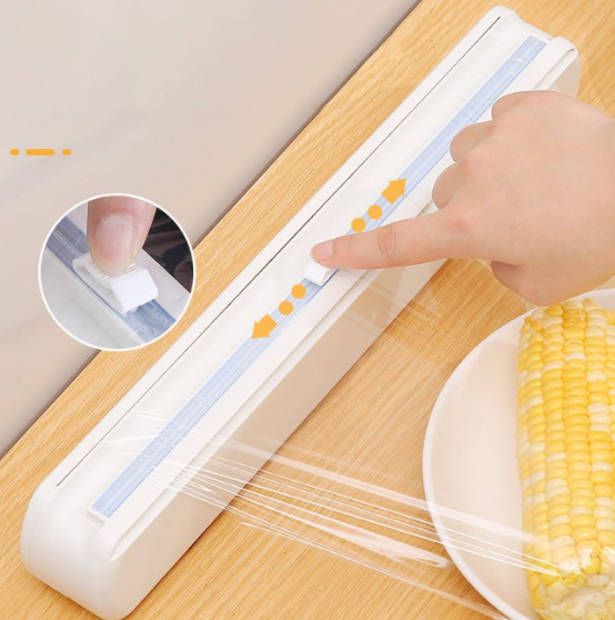 Slide cutter online for cling film