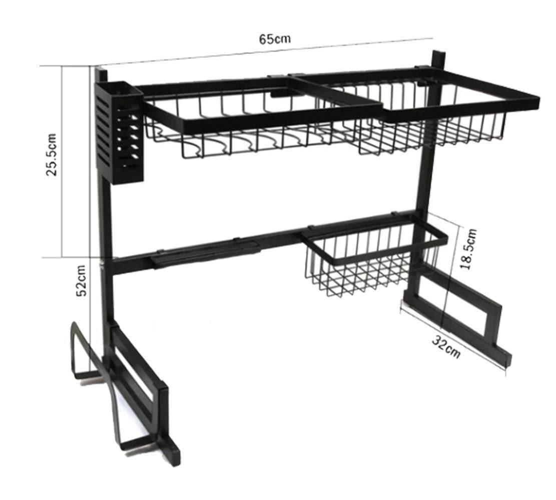 Space Saving Dish Draining Rack (85cm) - DMC Wholesale