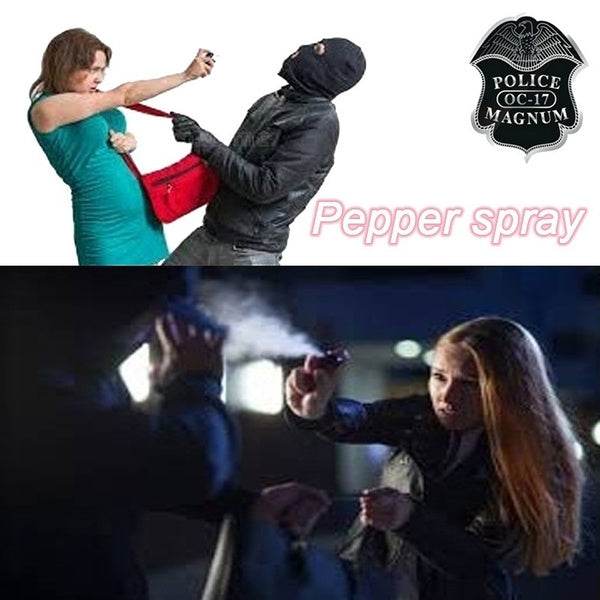 Pepper Spray Keyring For Self Defence (20ml) - DMC Wholesale