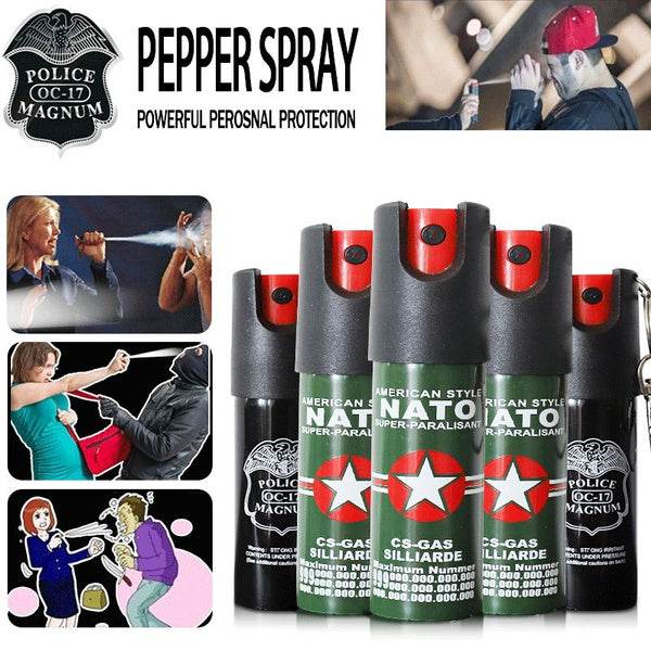 Pepper Spray Keyring For Self Defence (20ml) - DMC Wholesale
