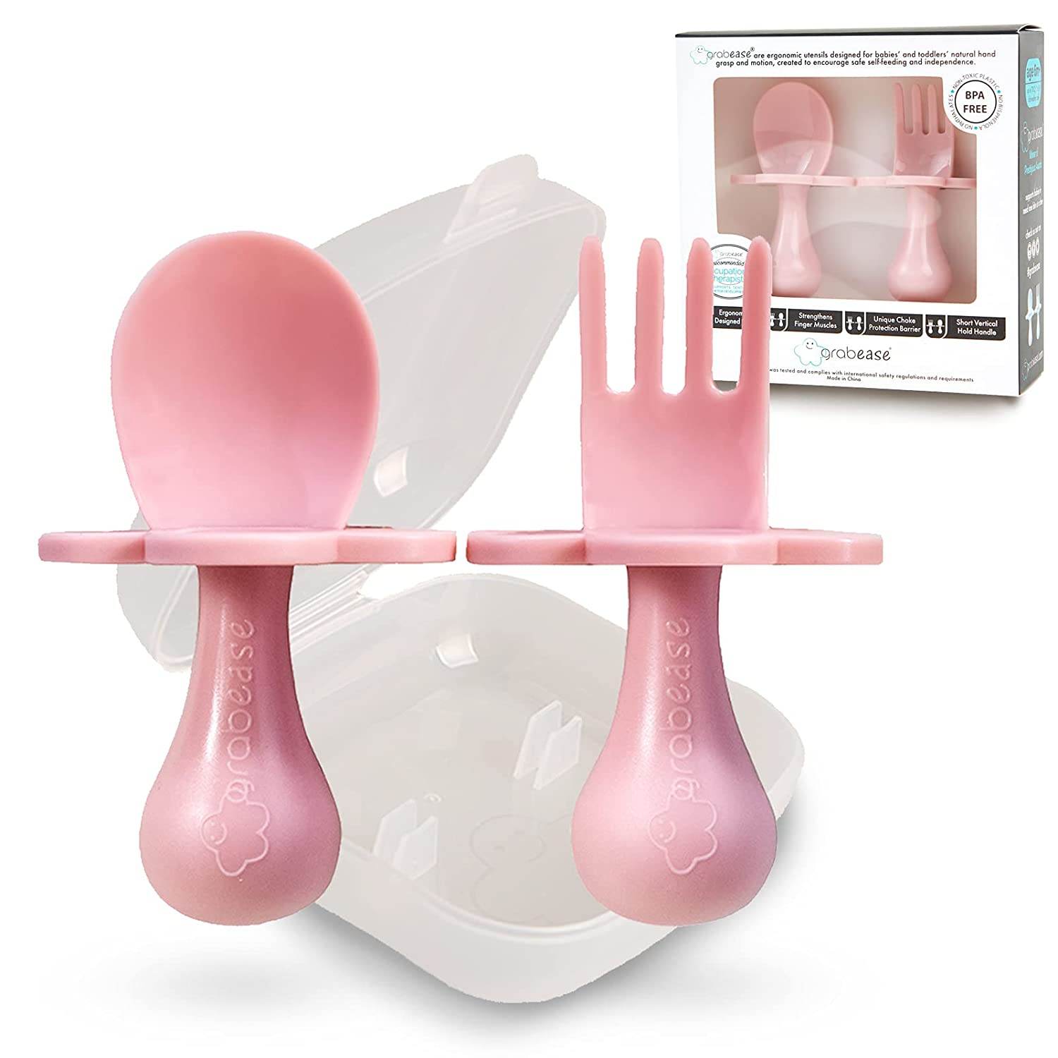 Baby and Toddler Self-Feeding Utensil Set - DMC Wholesale
