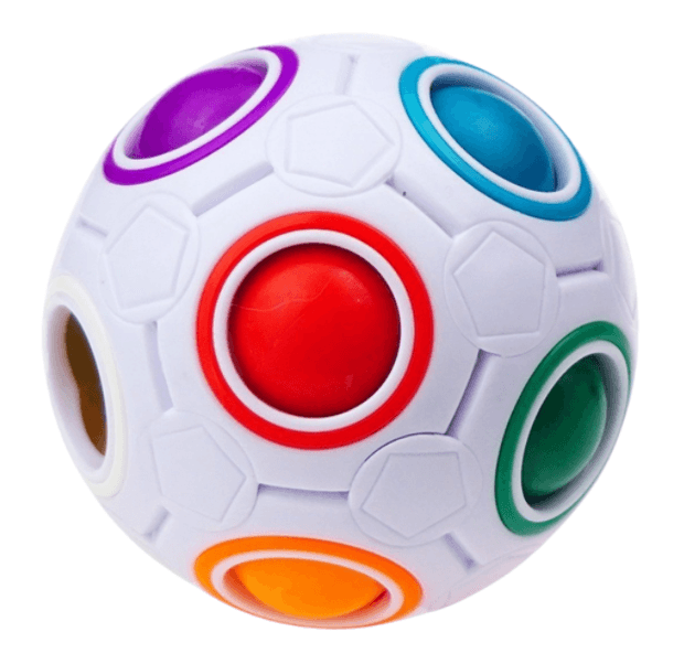 Rainbow Fidget Puzzle Ball - DMC Wholesale