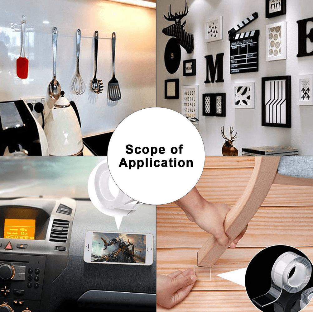 Broad Waterproof Nano Magic Reusable Ivy Grip Tape (3m) - DMC Wholesale