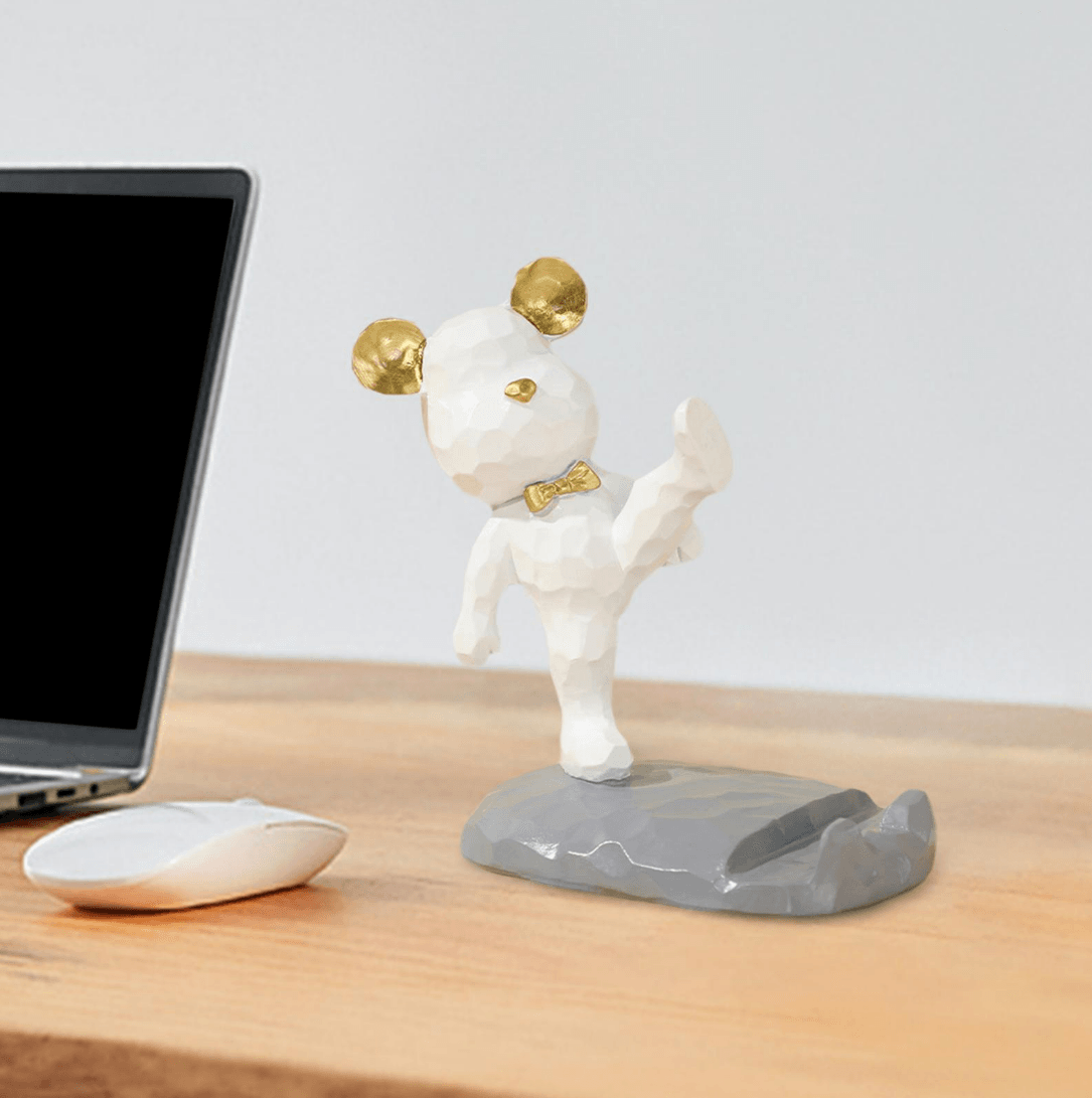 Bear Sculpture Mobile Phone Stand - DMC Wholesale