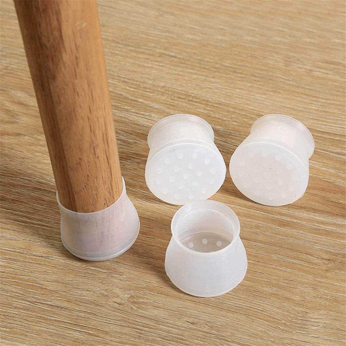 Silicone Chair Leg Floor Protectors (8 pcs) - DMC Wholesale
