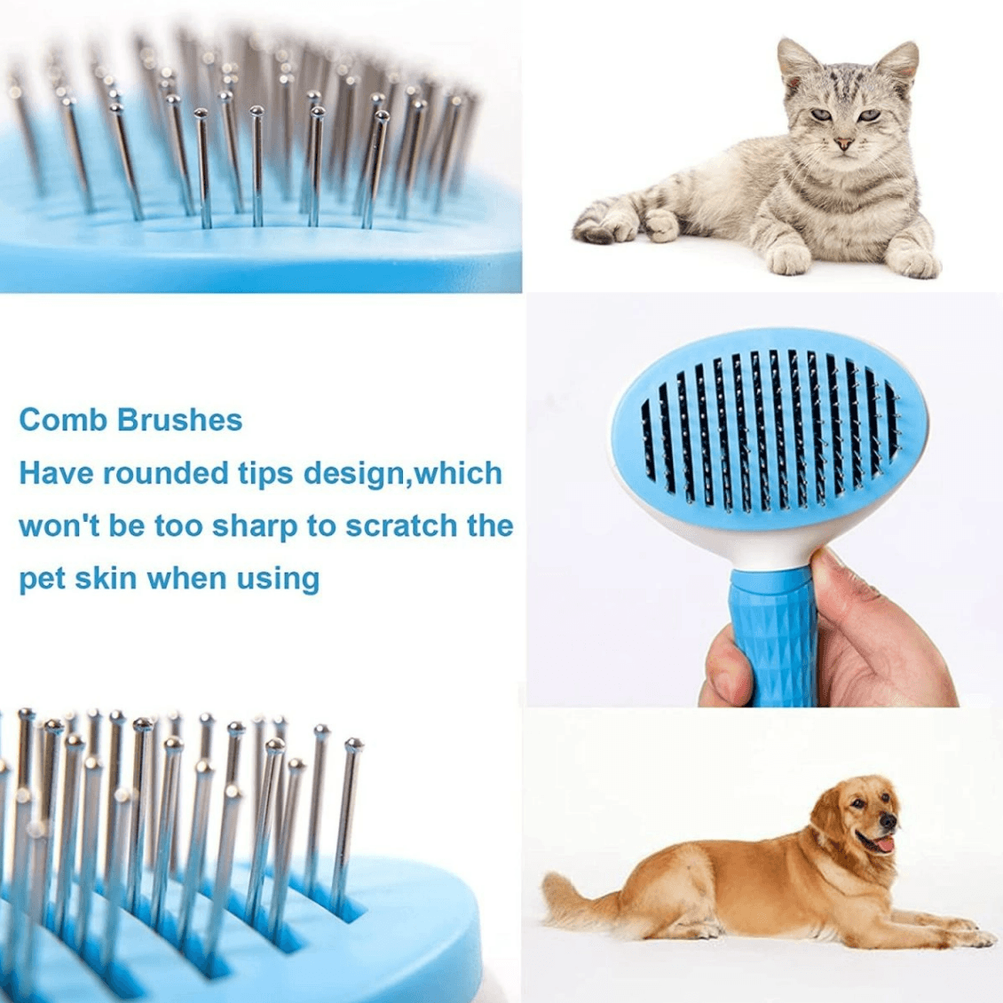 Pet Cleaning And Grooming Beauty Brush - DMC Wholesale