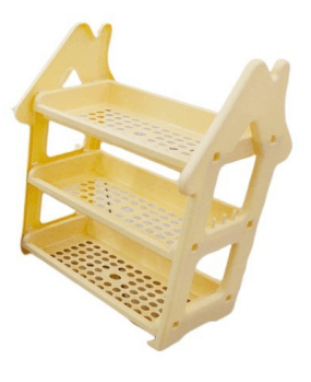 Home Storage Rack (3 Tier)(Yellow) - DMC Wholesale