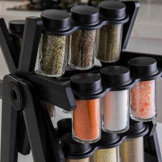 Jar Rotating Spice Rack (18 pcs) - DMC Wholesale