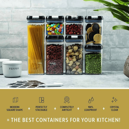 Food Storage Container Set (7 pcs) - DMC Wholesale