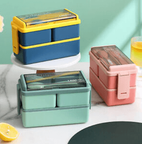 Lunch Box (1.4L)(2 Layer) - DMC Wholesale