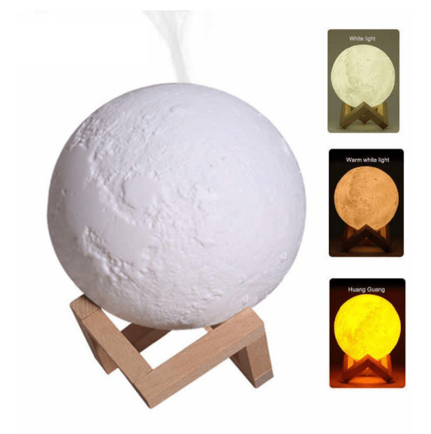 3D Moon Lamp Air Humidifier (13cm) - DMC Wholesale